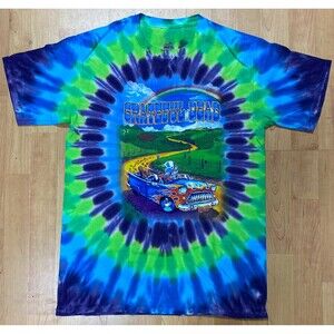Grateful Dead Buffalo Men's Medium Tie Dye Shirt